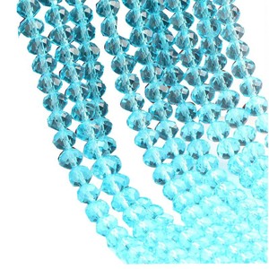 Cuentas Sueltas de Cristal Facetadas Redondas de 4, 6, 8 y 10 mm para la Fabricación de Joyería, Color AB, Hilo Completo, Origen Yiwu - Product Image 5