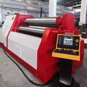 Cintreuse hydraulique CNC à 4 rouleaux W12-16x2000 pour tôles de 2000 mm et 16 mm, idéale pour les châssis de camions-citernes et semi-remorques routiers - Product Image 4