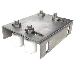 Thép L bài trượt cổng hướng dẫn khung với con lăn - Product Image 6