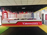 Formation professionnelle anneaux de lutte compétition taille personnalisée anneau de boxe à vendre en gros