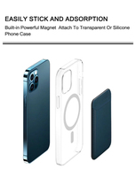 W8 Grosir Dompet Kartu Kredit Desain Sederhana dengan Magnet, Bahan Kulit PU, untuk Iphone 14 15 16 Pro Max