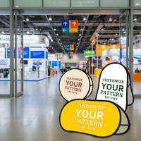 Meilleure Vente : Bannières Publicitaires Personnalisées en Forme de A pour Événements Sportifs, Salons Professionnels et Expositions Extérieures – Bannières Pop-Up