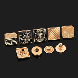 กระดุมโลหะแบบสแนปสั่งทำพิเศษสำหรับเสื้อผ้า 4 ส่วน พร้อมโลโก้แบรนด์ กระดุมโลหะแบบสแนปสำหรับเสื้ออาบายะ กระดุมโลหะแบบสั่งทำสำหรับเสื้อผ้า - Product Image 3