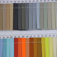 Cuir synthétique Rexine écologique 0,9 mm à surface lisse pour chaussures, sacs, carnets, emballages, matière en similicuir