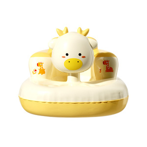 Nuovo Seggiolino Gonfiabile per Bambini, Sedia da Pranzo per Bambini, Sgabello da Bagno, Divanetto per Neonati a Forma di Cervo Cartone Animato - Product Image 2