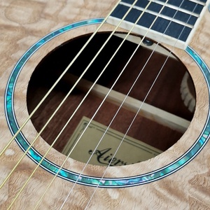 מותג איירסי <span class=keywords><strong>41</strong></span> אינץ' דראדנוט כלי מיתרי גיטרה עממית באיכות גבוהה מחיר נחמד גיטרה אקוסטית צבע טבעי אפר עליון - Product Image 5