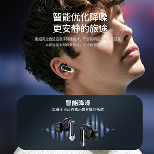 หูฟังไร้สาย CNWUCLG V8 Display A9pro แบบใส่ในหูตัดเสียงรบกวน IPX6 สำหรับออกกำลังกาย เดินทาง ฟังเพลง - Product Image 3