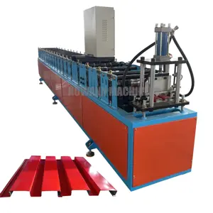 New Technology Box Rib Metal Wall Panel Siding Roll Forming Making Machine Advertisements Gusset Plate Roll Forming Machine