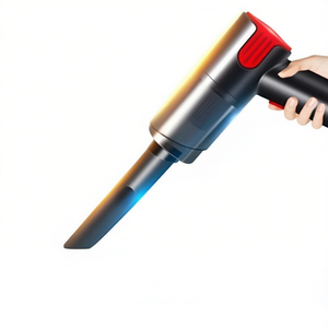 Aspirateur à main 120W avec moteur sans balais, 81-100 AW, portable, pour bureau et voiture, filtre lavable, 0,3L, sans sac, alimenté par USB - Product Image 1