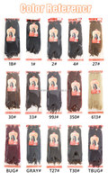 3X 24 pouces Cheveux synthétiques pré-gonflés doux Afro Kinky Curly Twist Crochet Braid Bulk Single Weft pour Cuban Twist