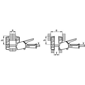 BESSEY Pinza de una mano DuoKlamp DUO - Product Image 3