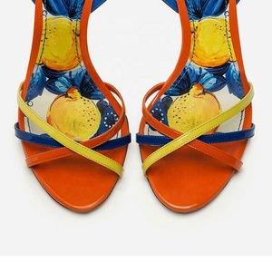 Speciale <span class=keywords><strong>tacchi</strong></span> 2020 estate unico cinturino alla caviglia della signora di scarpe e sandali per le donne - Product Image 3