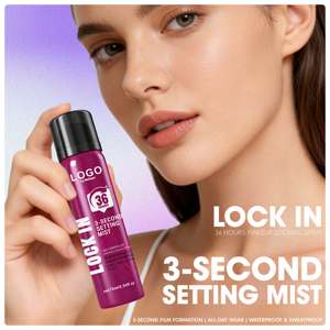 Spray Fijador de Maquillaje de 3 Segundos de Efecto Nebulizador, Resistente al Agua y al Sudor por 36 Horas, 75 ml, OEM, Venta al por Mayor, Logotipo Personalizado - Product Image 3