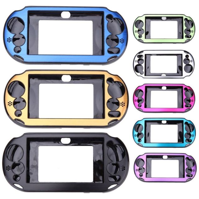PSV 2000 Hard Case Aluminum Metal Protective Cover Game Accessories Housing Shell for PS Vita 2000 Console