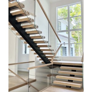 CBMmart <span class=keywords><strong>precio</strong></span> de fábrica luces Led escaleras Mono Stringer recto abierto elevador <span class=keywords><strong>escalera</strong></span> flotante Kits de <span class=keywords><strong>escalera</strong></span> - Product Image 2