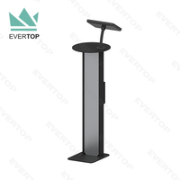 LSF11 Tablet Podium pour iPad Display Podium Floor Stand Stage W/Acrylique Tabletop Floor for iPad Podium Pupitre Display Stand