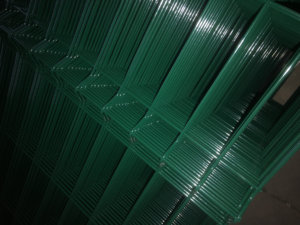 Clôture de jardin en métal PVC personnalisée, résistante à la rouille, panneau de clôture en treillis soudé incurvé 3D - Product Image 5