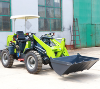 Chargeur de roue à moteur diesel 25 HP, v, petit cylindre, avec toit, chinois