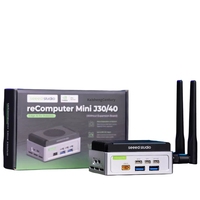 Ordinateur intelligent de pointe ReComputer Mini J4012 avec NVIDIA Jetson Orin NX 16 Go