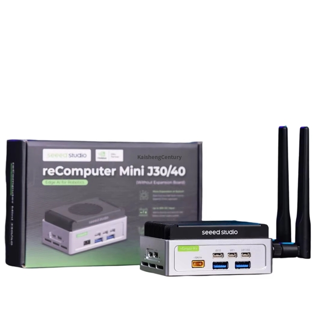 ReComputer Mini J4012 Intelligent Edge AI Computer with NVIDIA Jetson Orin NX 16GB