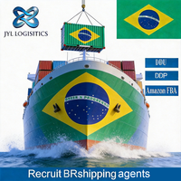 Servicio de Logística y Consolidación de Carga, Agente de Transporte Marítimo, Despacho de Aduanas, Envío Marítimo a Brasil DDP Puerta a Puerta