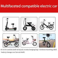 Pack de Batteries Ebike 5000 W 72 V 30 Ah 40 Ah avec BMS 100 A Haute Puissance pour Moto Électrique Longue Portée avec Chargeur