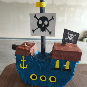 Personnalisé Cosplay Pirate Fête D'anniversaire Gâteau Pinata Cinco <span class=keywords><strong>De</strong></span> Mayo Boule Étoile Citrouille Pinata Oeuf <span class=keywords><strong>De</strong></span> Pâques Poulet Pinata pour Enfants - Product Image 2