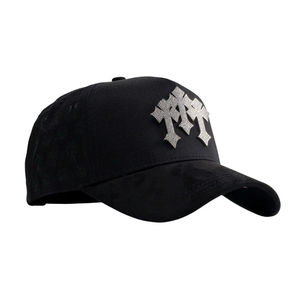 Casquette de baseball noire ornée de strass - Luxe Hip Hop Bling Streetwear Chapeaux Dandy - Product Image 2