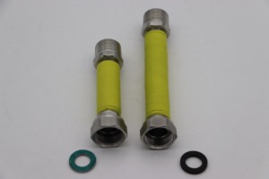 La tubería <span class=keywords><strong>de</strong></span> conexión específica <span class=keywords><strong>de</strong></span> gas <span class=keywords><strong>VASCO</strong></span> está equipada con una tapa hexagonal - Product Image 5