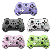 Manette de jeu sans fil Z01X BT avec joysticks à effet Hall et boutons macro arrière, double vibration pour Switch