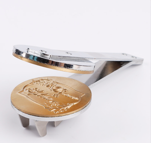 Machine à estamper portable en acier inoxydable, <span class=keywords><strong>pince</strong></span> manuelle pour motifs de cartes en relief, décoration, utilisation sur bureau - Product Image 3