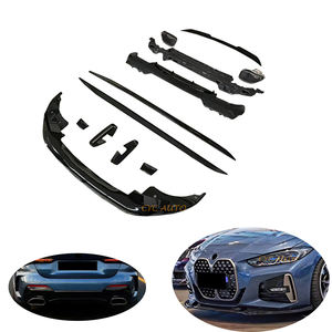 Kit de carrocería M Performance en negro brillante, kit aerodinámico para <span class=keywords><strong>BMW</strong></span> Serie 4 G22 Coupé <span class=keywords><strong>440i</strong></span> M Sport 2020 2021 <span class=keywords><strong>2022</strong></span>+ - Product Image 1