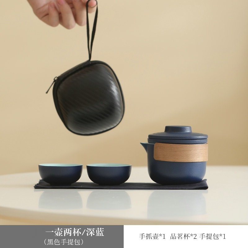 Yanhe Express - Bolsa portátil - Azul