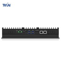 Venta Directa de Fábrica, PC Industrial Todo en Uno de 12.1/12 Pulgadas con Pantalla Táctil LCD, Intel SSD, Sin Ventilador, con Memoria DDR4, RS232, RJ45 LAN