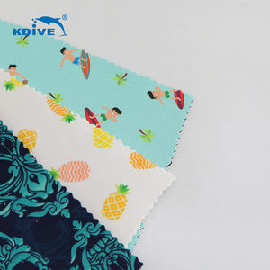 Özel baskılı 1.5mm su geçirmez lamine Polyester naylon süblimasyon neopren kumaş - Product Image 4