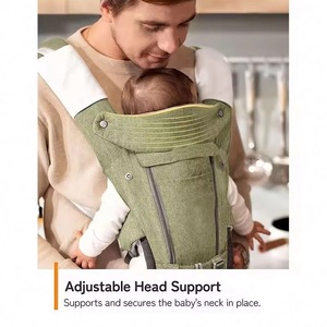 Échantillon Gratuit Porte-bébé Écharpe Facile à Utiliser pour Nourrisson, Couffin pour Nouveau-né, Siège de Hanche pour Tout-petit, Porte-bébé à Siège de Hanche, Sac à Dos Porte-bébé - Product Image 3