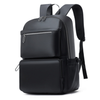 Sac à dos pour ordinateur portable de haute qualité, luxe, grande capacité (20-39L), fermeture éclair, multifonctionnel, design imperméable, pour étudiants, usage de loisirs, PU