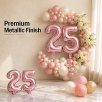 Grand Géant 16 "32" 40 "Gonflable Hélium Aluminium Film Partie Décoré Mylar Numéro Feuille Ballon pour la Décoration