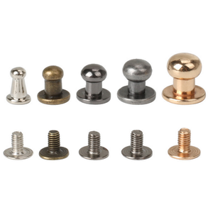 Rắn brass bóng đầu đinh tán núm đinh tán đinh tán hợp kim vòng đầu Nút Đinh Tán đinh tán - Product Image 2