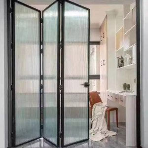 Porte finestre bifold in alluminio <span class=keywords><strong>a</strong></span> fisarmonica pieghevoli insonorizzate - Product Image 2