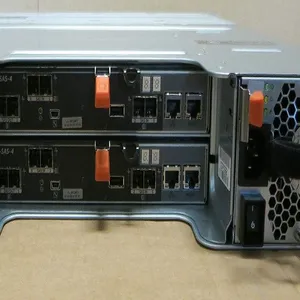 En iyi fiyat 2 x SAS 12Gbps Quad-Port kontrolörleri 2U 12Gbps SAS SAN Dell PowerVault MD3400 ağ depolama