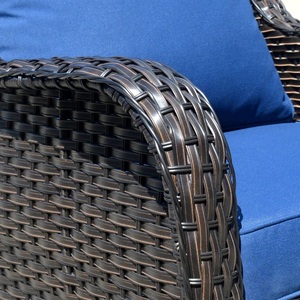 Best-seller rotin synthétique rotin <span class=keywords><strong>osier</strong></span> canapé et fauteuils en rotin chaise de jardin en plastique extérieur meubles de <span class=keywords><strong>terrasse</strong></span> en rotin - Product Image 5