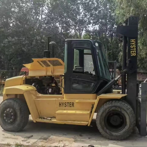 Used HYSTER japanese Forklift truck 10/12/15/16/18/20/25/30/32 Ton Diesel TCM komatsu kalmar Heli <b>fork</b> position side shift - Product Image 1