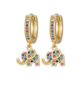 Boucles d'oreilles rondes papillon plaqué or 14K Bijoux à lumière diffuse du soleil Boucles d'oreilles en laiton avec revêtement en or pour femme - Product Image 2