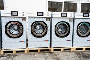 أفضل جودة احترافية أوتوماتيكية بالكامل 12 برابل تعمل بالعملة المعدنية آلة غسيل ناعمة مثبتة - Product Image 5