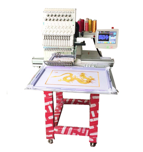 Machine à broder informatisée à tête unique Olin RN-LS1, neuve avec moteur, pour broderie à plat et sur casquettes, avec fil à broder - Product Image 1