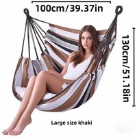 Nouveauté 2026 : Chaise suspendue en toile pour l'extérieur, personnalisable en couleur, avec cadre de lit suspendu léger, toutes saisons, vente en gros pour le camping