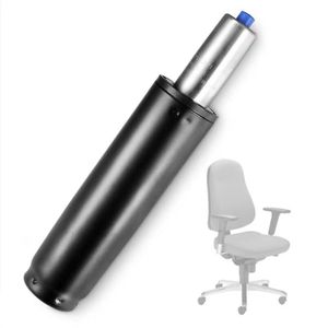 Vérin à <span class=keywords><strong>gaz</strong></span> hydraulique en acier inoxydable industriel pour chaise de bureau, capacité de charge 100 lb, 120 mm, pièces de mobilier - Product Image 3