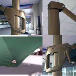 Дешевые способы отдыха на заказ Открытый водонепроницаемый ветрозащитный складной пляжный зонт - Product Image 4