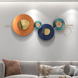 Moderno lujo sala de estar Metal flor pared colgante decoración hierro casa Decoración - Product Image 5